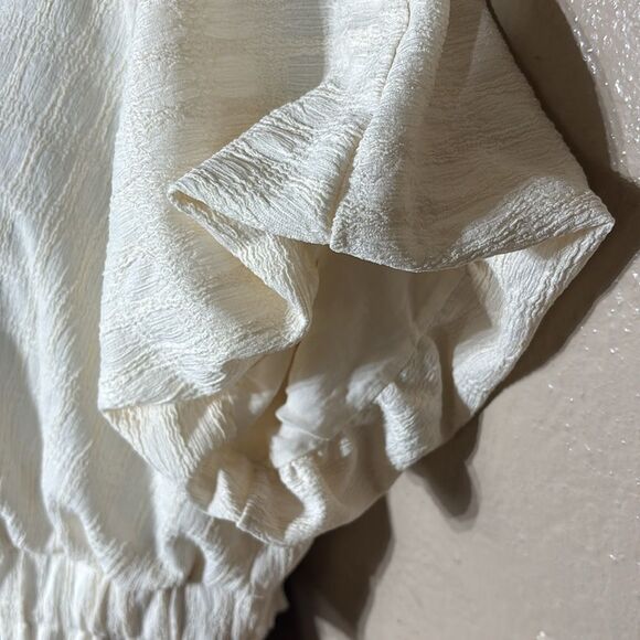 Free people women’s xl Tovah Maxi skirt and crop top set off white nwt - Picture 9 of 14